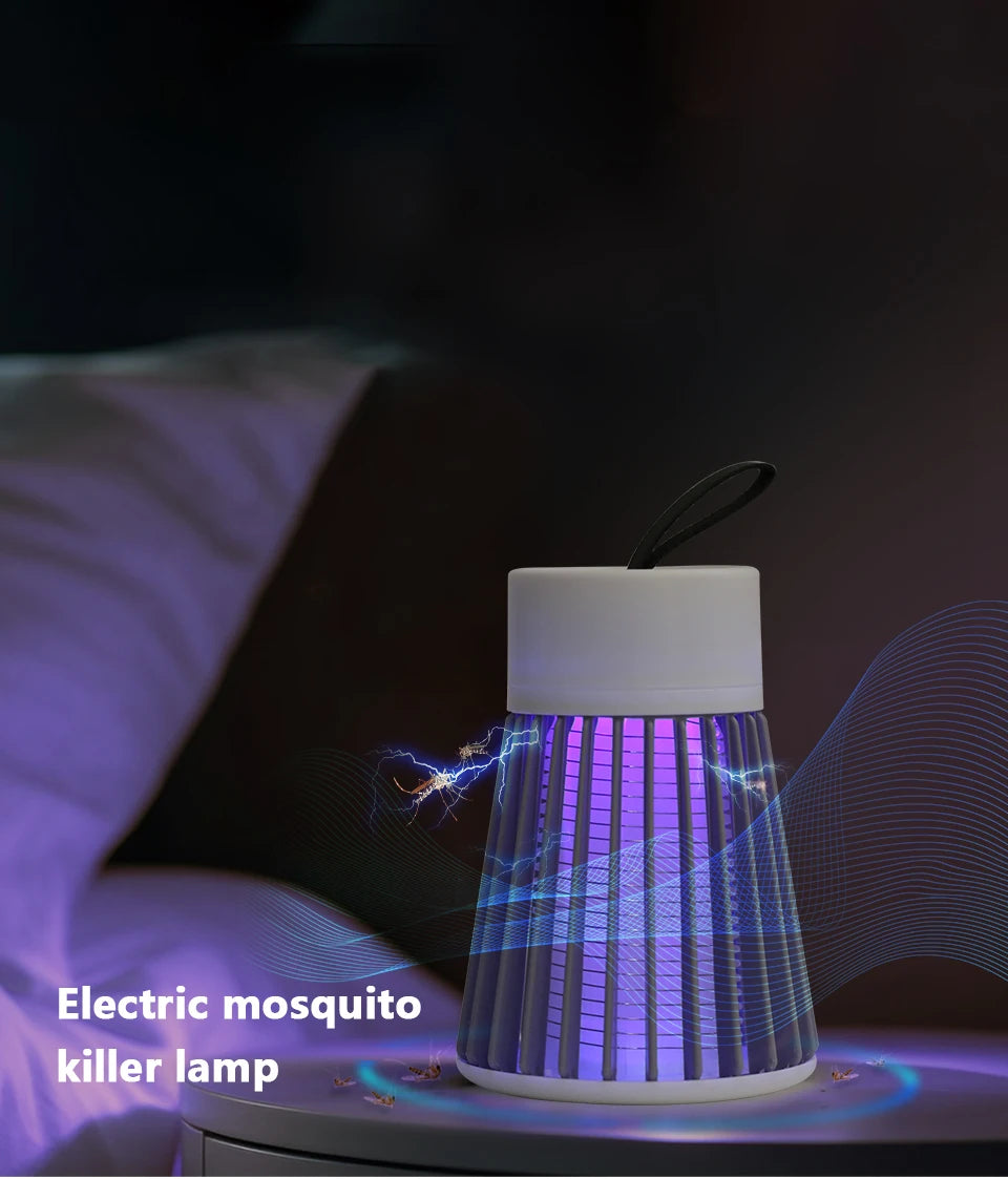 Electric Shock Mosquito Killer Lamp USB Anti Mosquito Trap.
