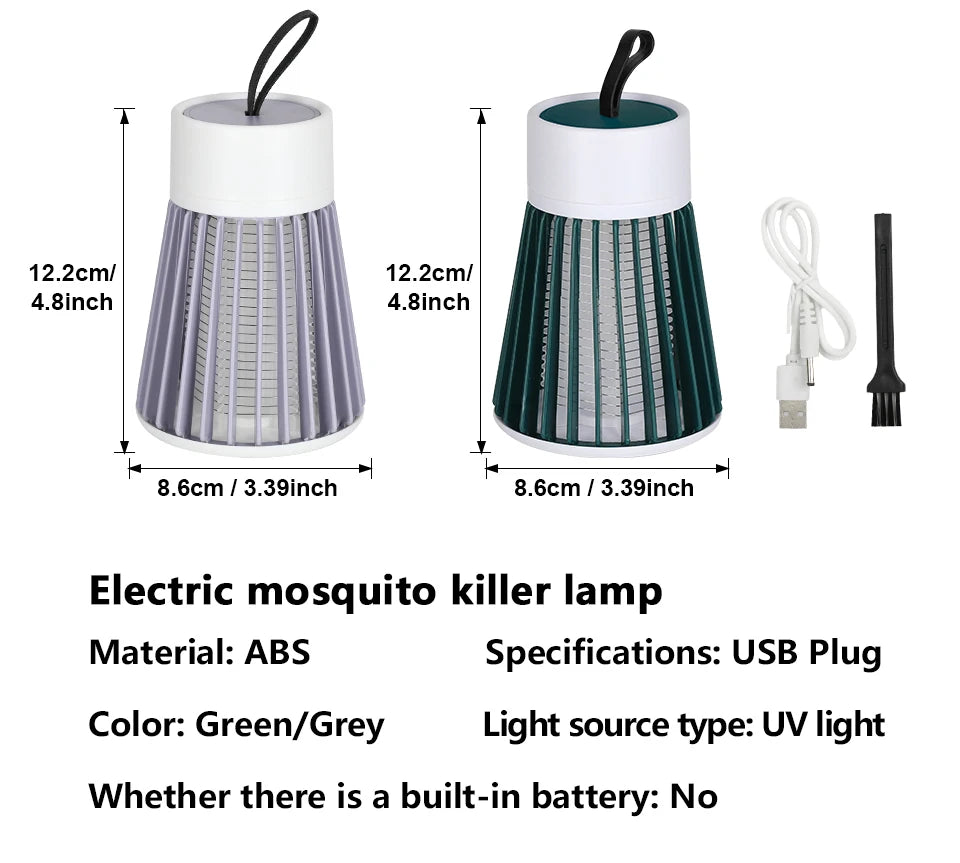 Electric Shock Mosquito Killer Lamp USB Anti Mosquito Trap.
